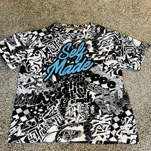 Enter The Void Self Made T Shirt Mens All Over Print Size XL Short Sleeve